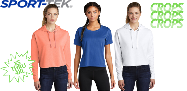 Womens Plus Size Athletic Wear by Sport-Tek 