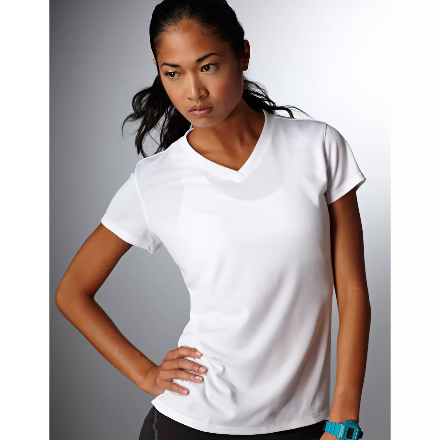New balance ladies ndurance athletic v neck t shirt store