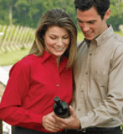 Jonathan Corey® Ladies' Long Sleeve Twill with Teflon™