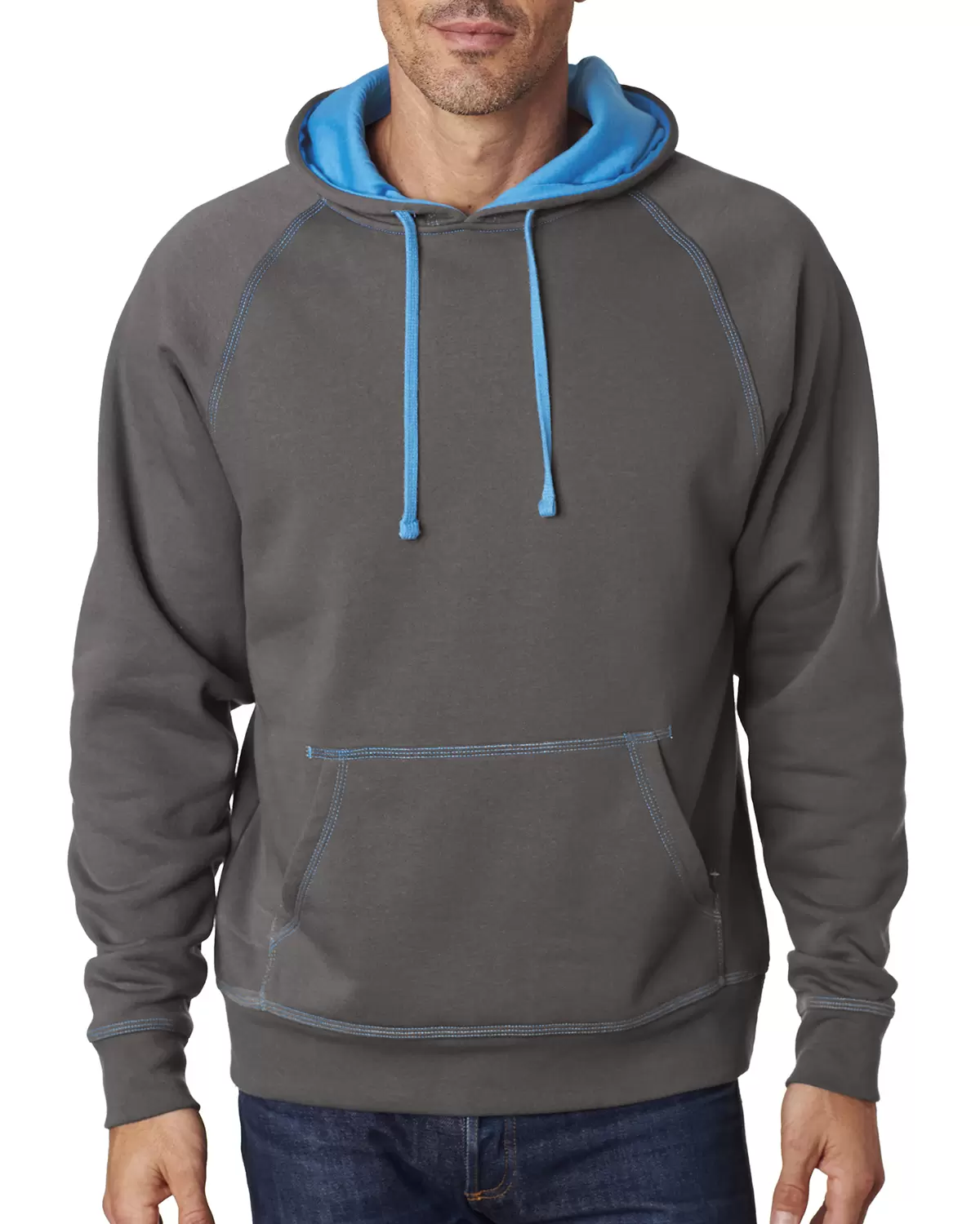 8883 J. America - Shadow Fleece Hooded Pullover Sweatshirt - From $12.31