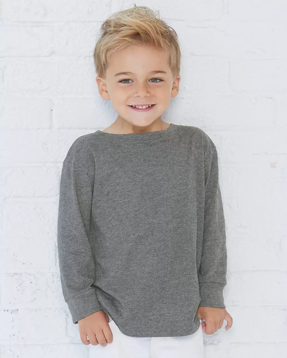 RS3302 Rabbit Skins Toddler Fine Jersey Long Sleeve T-Shirt - From $5.75