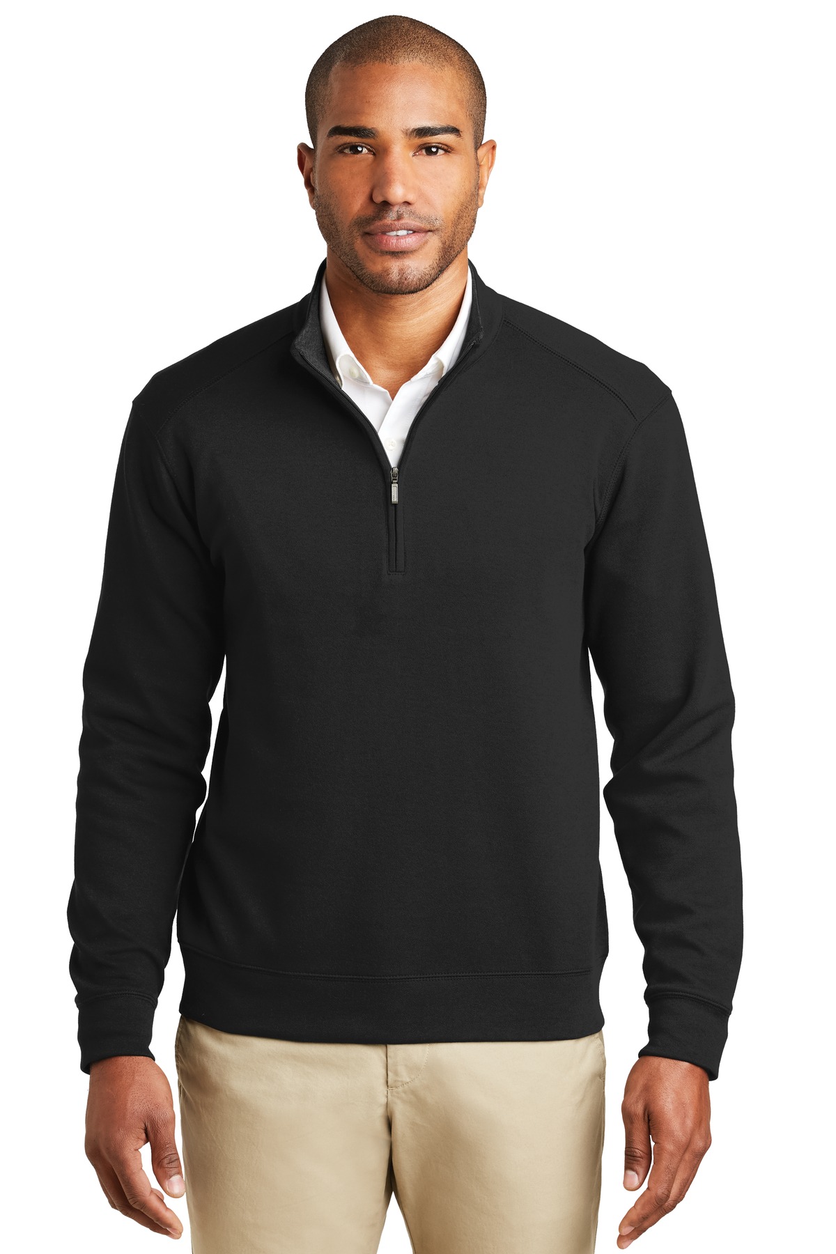 Port Authority K807 Interlock 1/4-Zip - blankstyle.com
