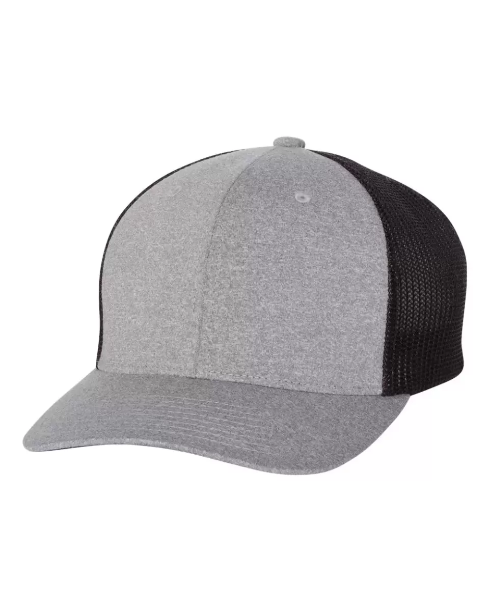 Back 6311 Mesh Flexfit From Trucker - Cap Melange Fitted