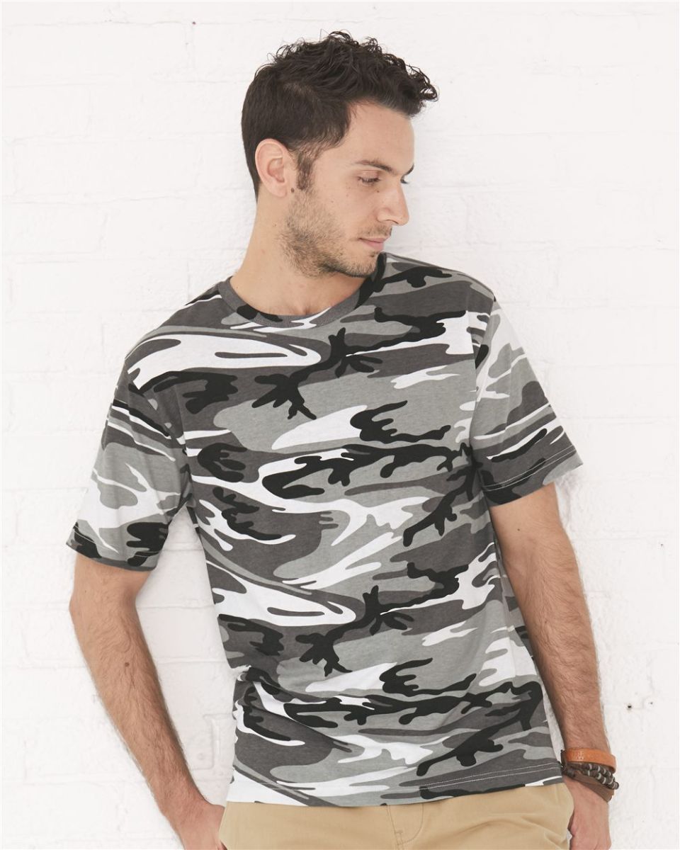 Code V 3906 Adult Camouflage T-shirt 