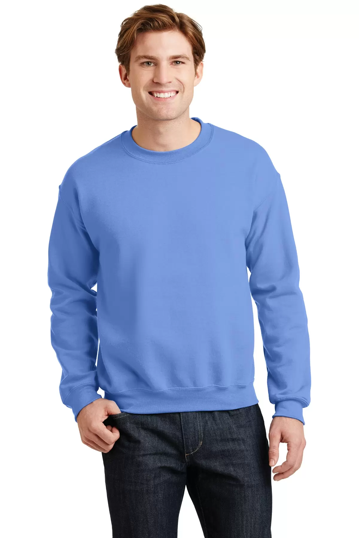 Gildan 18000/G180 Crew Neck Sweatshirt (Wholesale) Carolina Blue - From ...