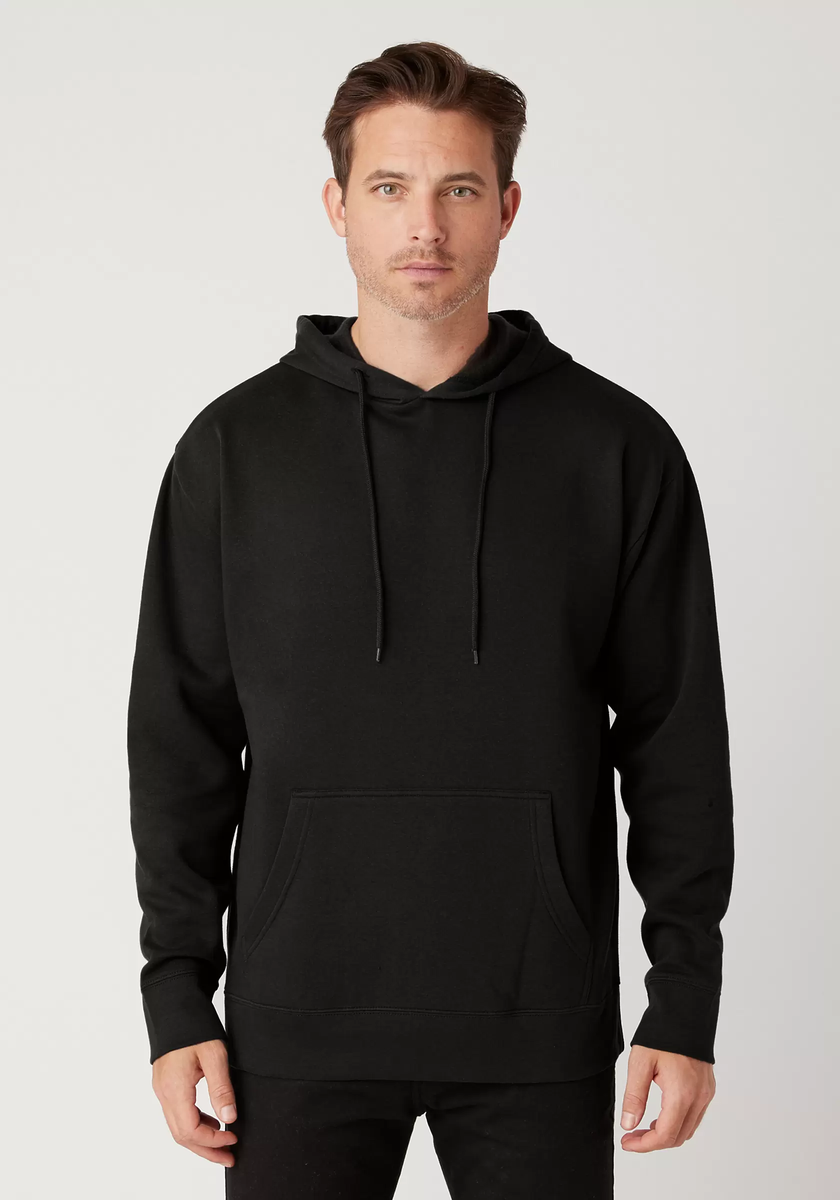 Cotton Heritage M2500 LIGHT PULLOVER HOODIE Black - From $13.92