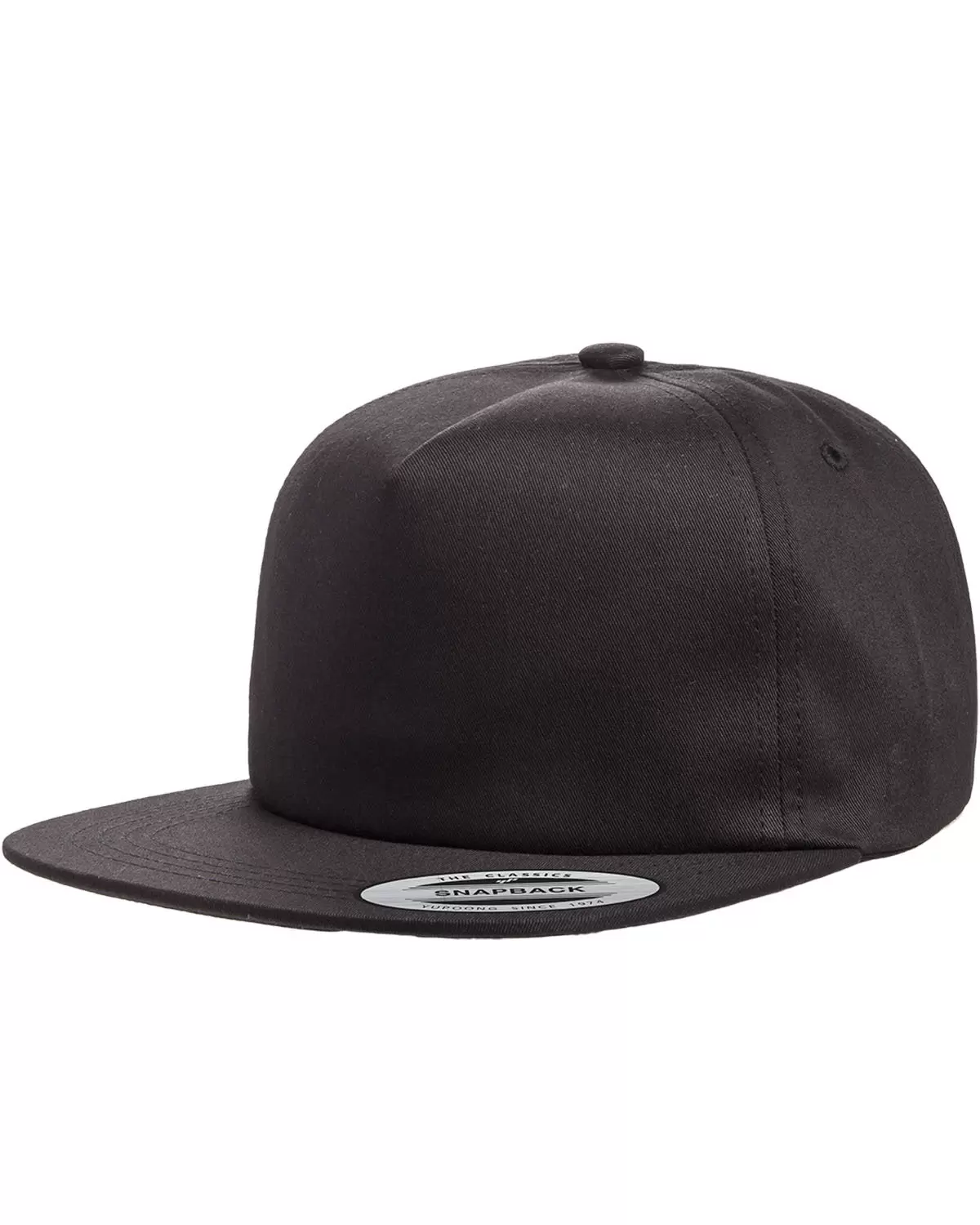 From Unstructured Snapback - 6502 Yupoong-Flex Five-Panel Fit Cap