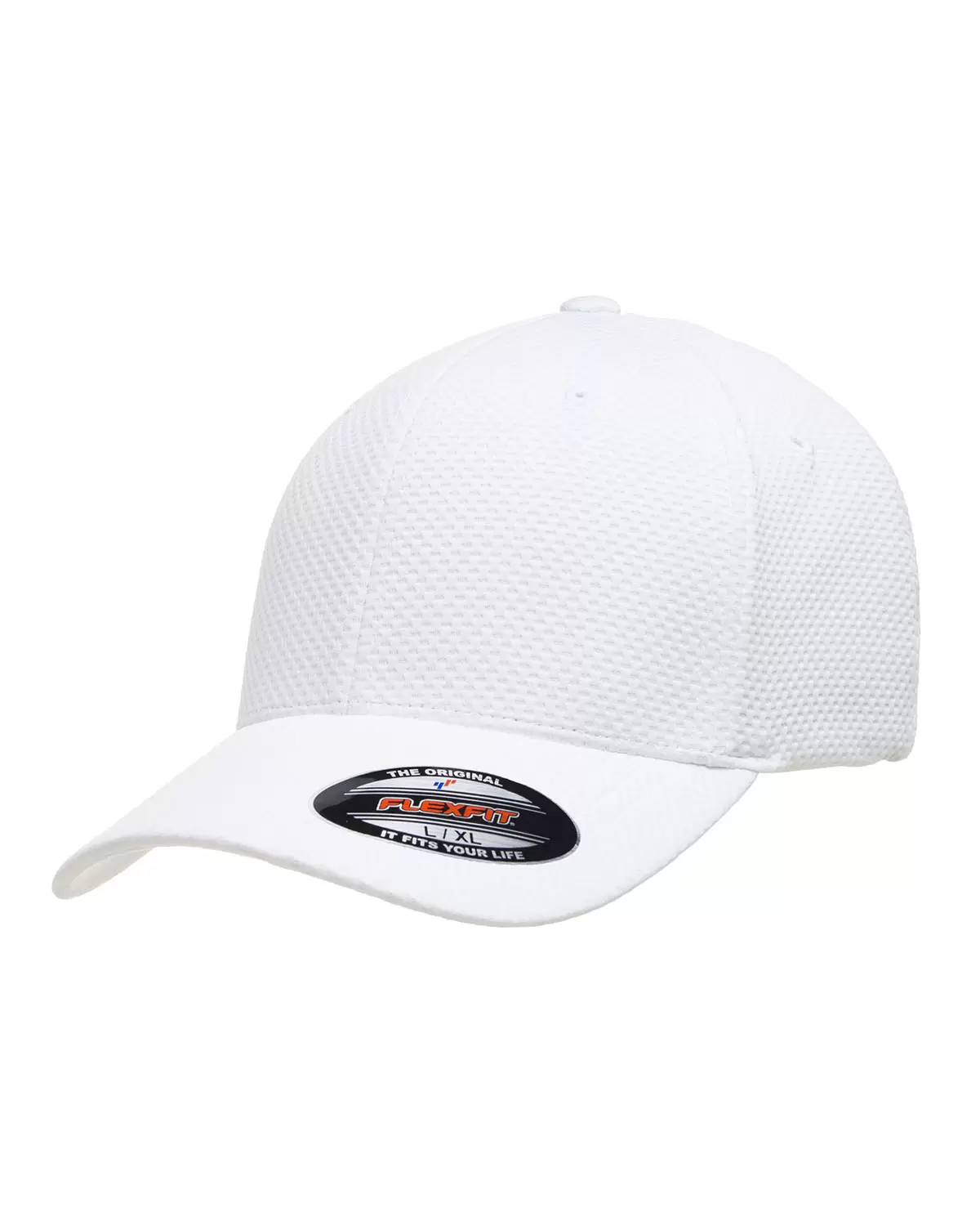 Yupoong-Flex Fit 6584 Flexfit Cool & Dry 3D Hexagon Jersey Cap - From