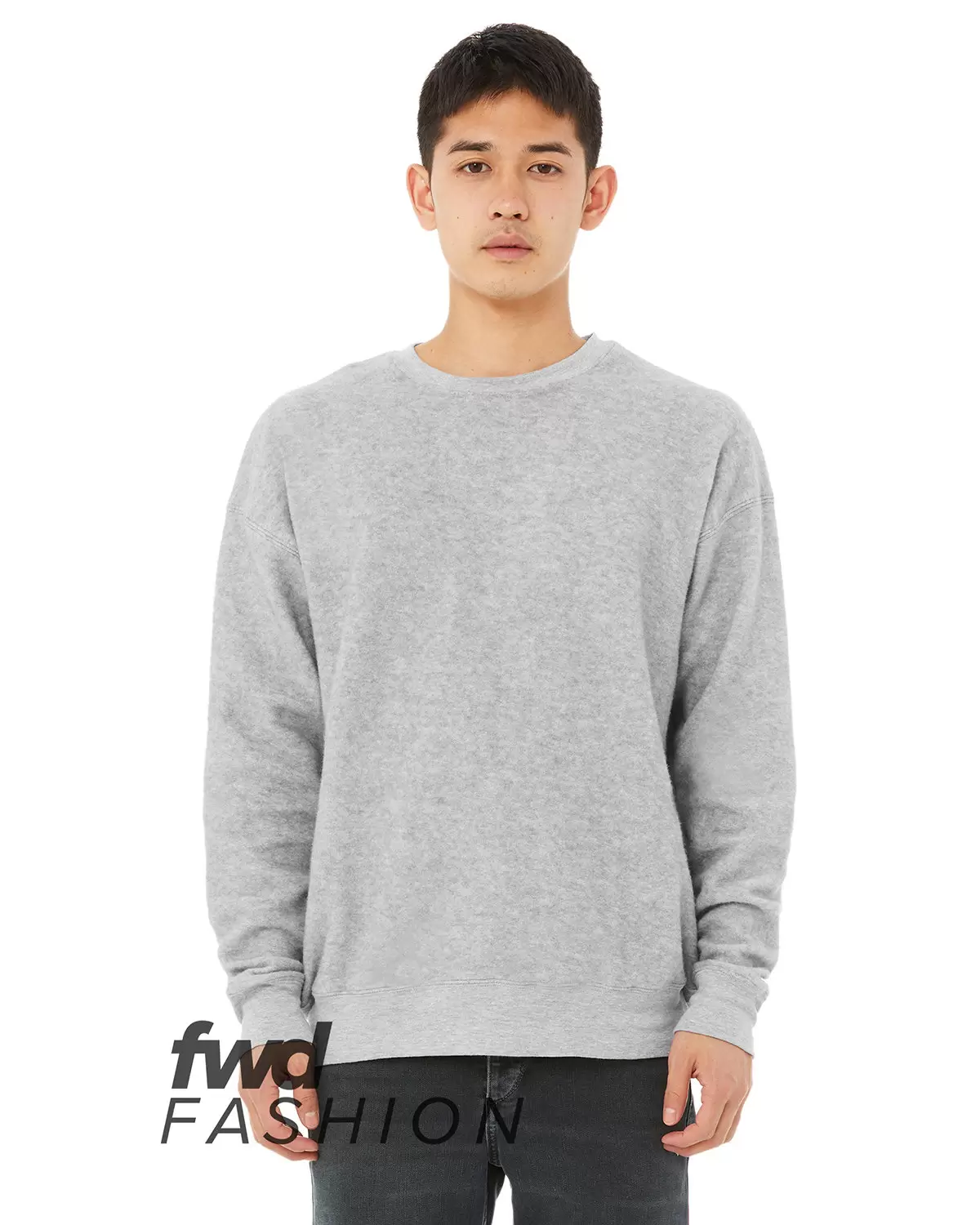 Bella + Canvas 3345 Unisex Sueded Drop Shoulder Sweatshirt - From $18.19