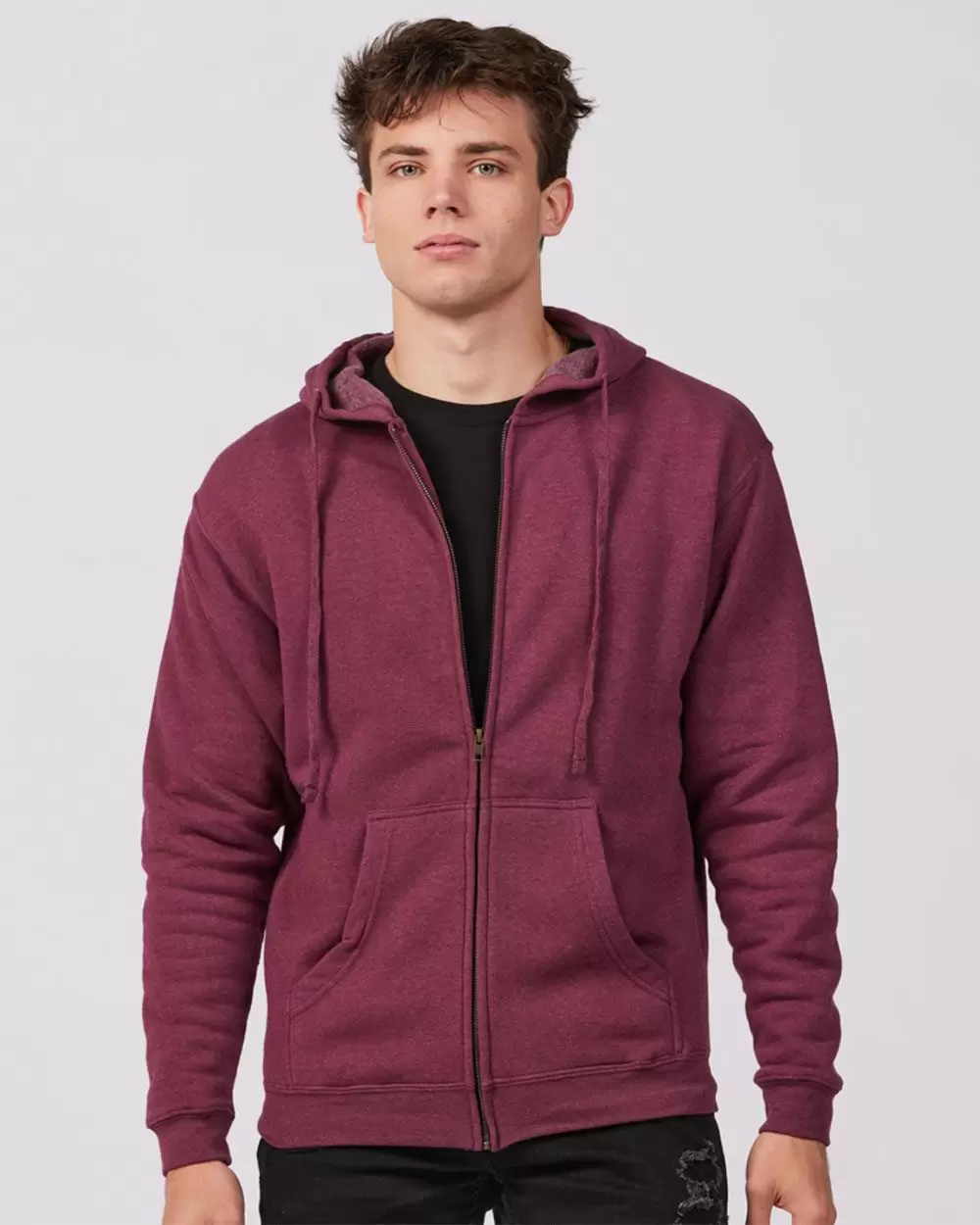 Tultex zip hoodie clearance