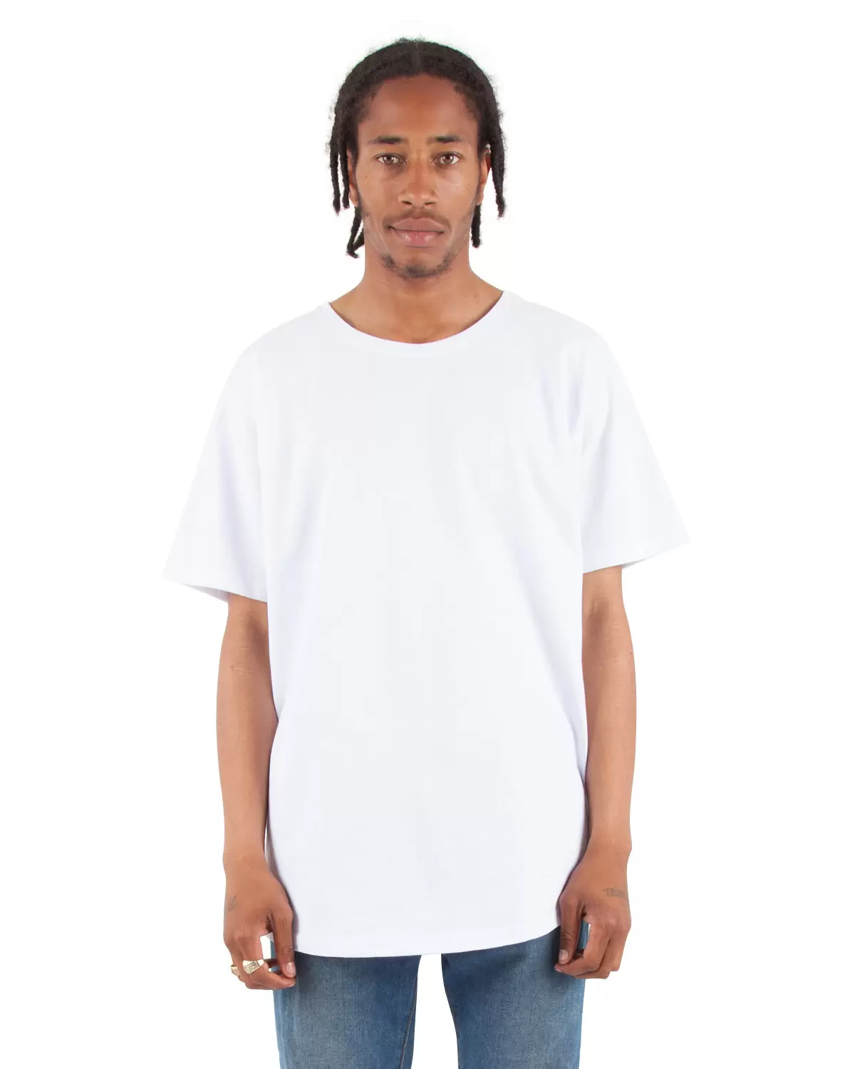 Shaka Wear SHCLT Adult 6 oz. Curved Hem Long T-Shirt - From $4.55