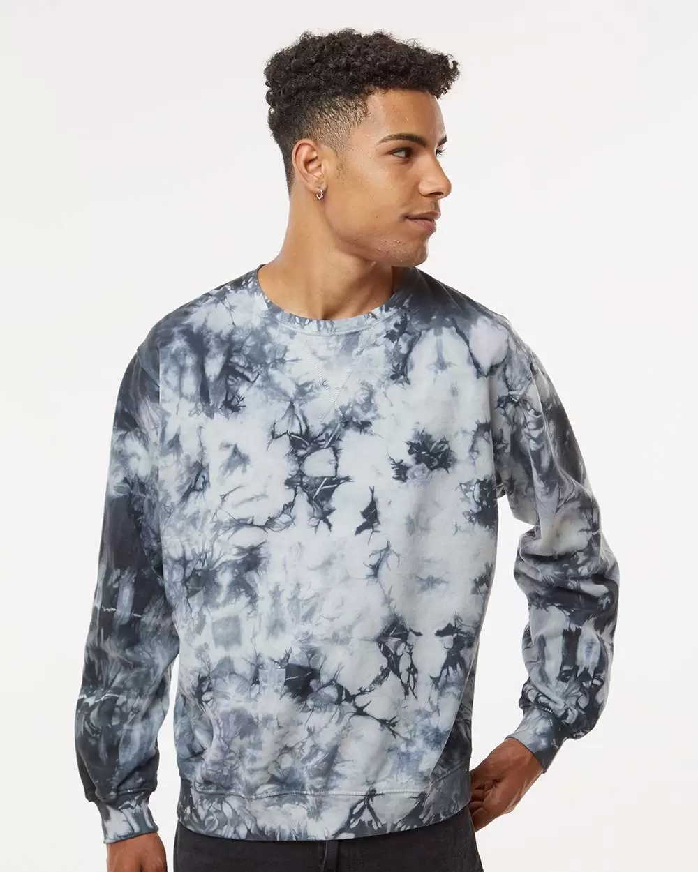 Dyenomite 681VR Blended Tie-Dyed Sweatshirt - From $20.78