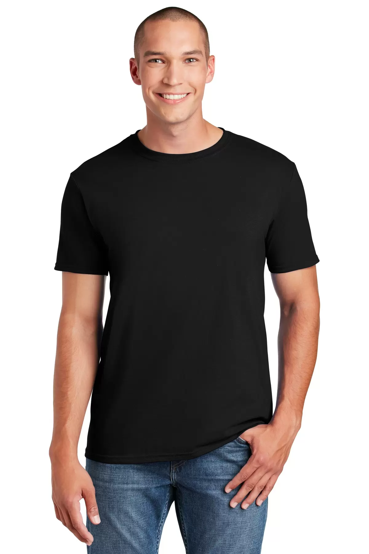 Gildan 64000 |Gildan G640 Softstyle T-shirt Black - From $3.31
