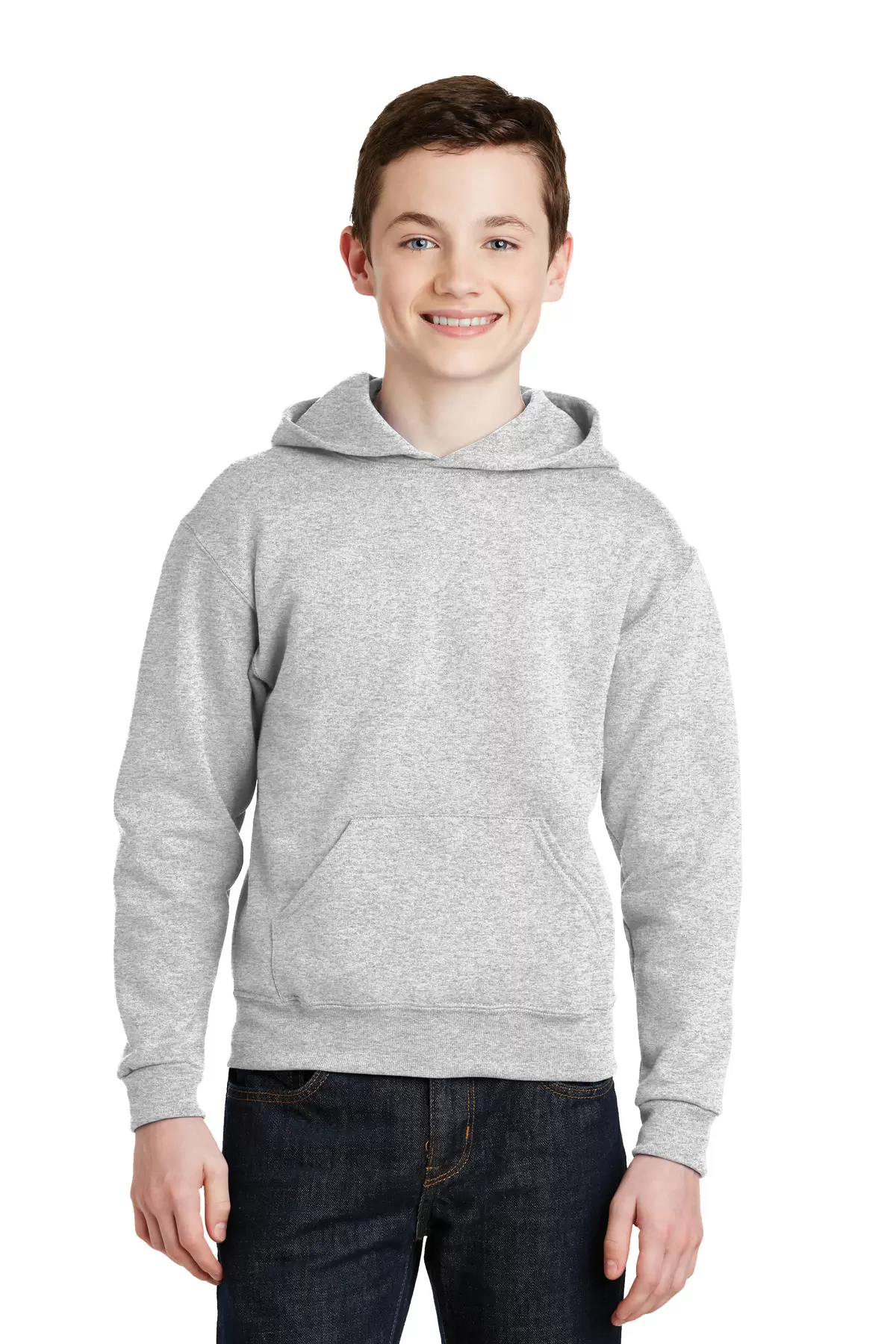 JERZEES 996Y NuBlend Youth Hooded Pullover Sweatshirt - From $12.93