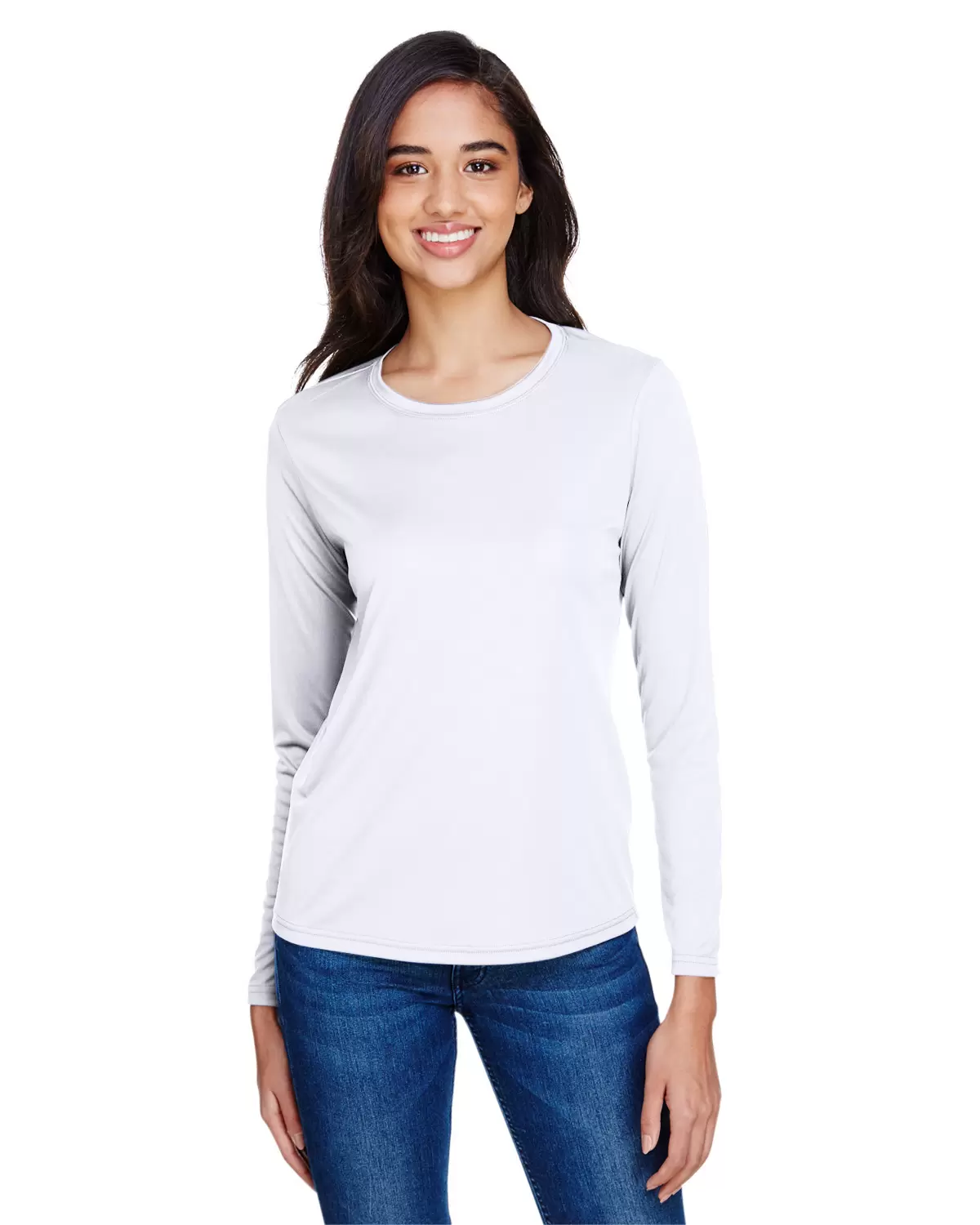 NW3002 A4 Women's Long Sleeve Cooling Performance Crew - From $6.62